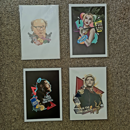 A4 Prints - Pop Culture Themed