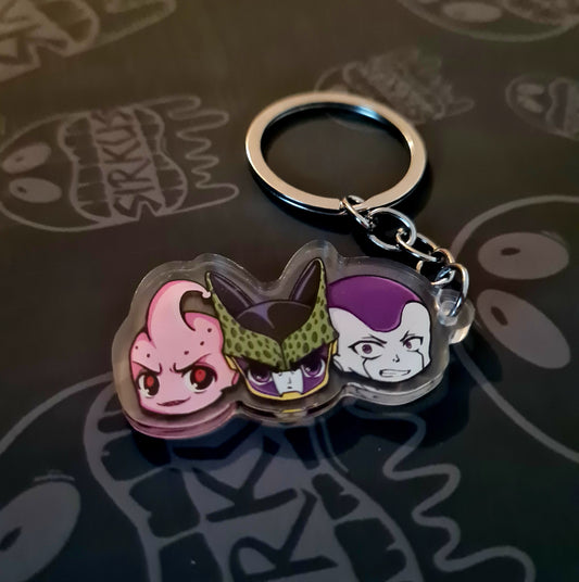 Dragonball Z Villians Keyring