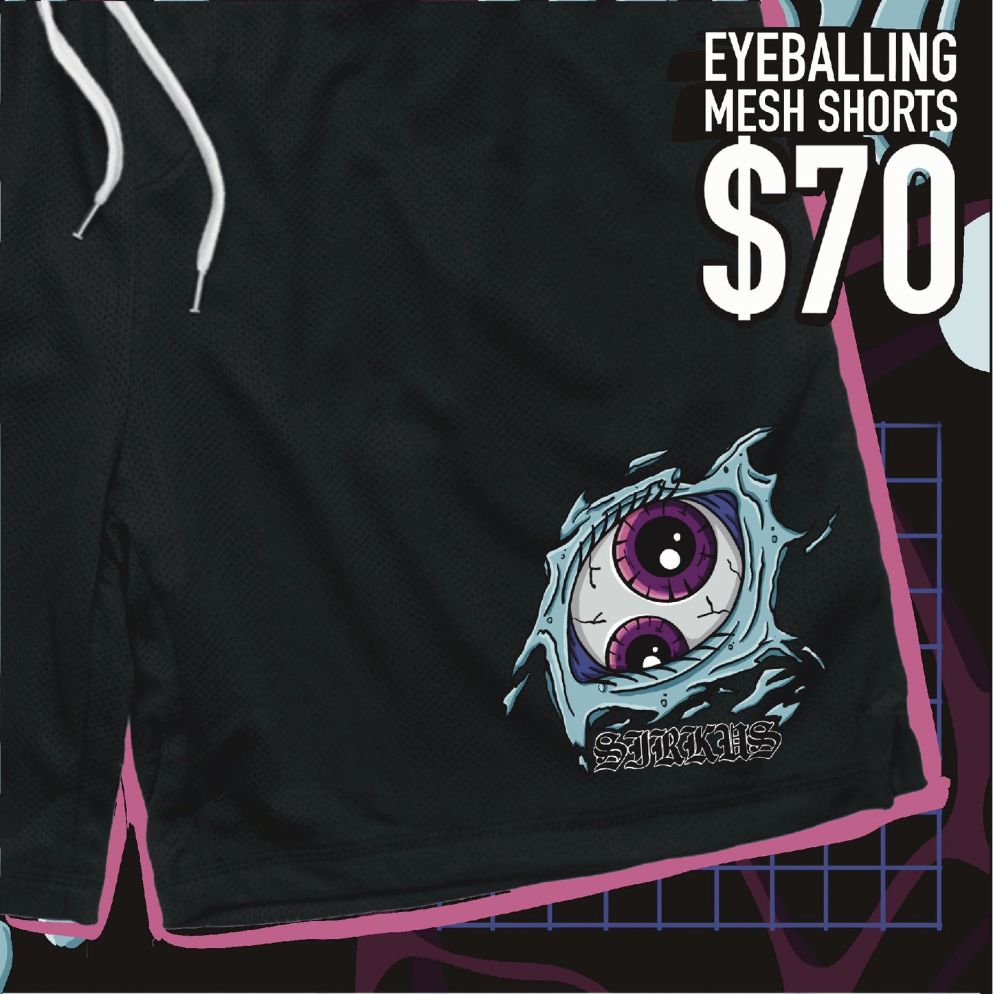 EyeBallin shorts!