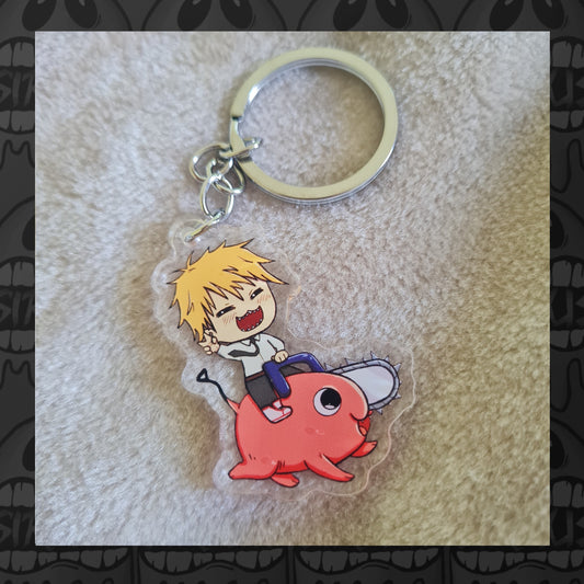 Denji Keyring