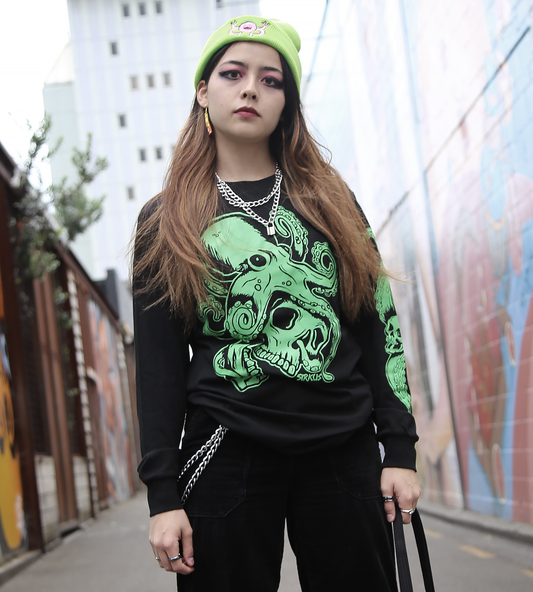 Octo Skull Long Sleeve