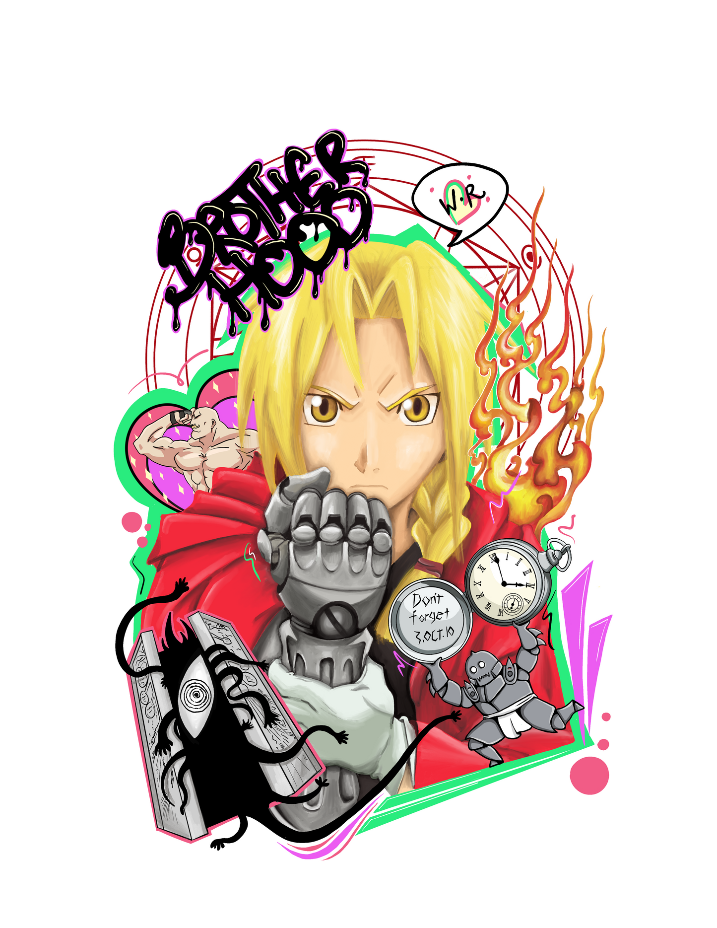 Edward Elric Print A3