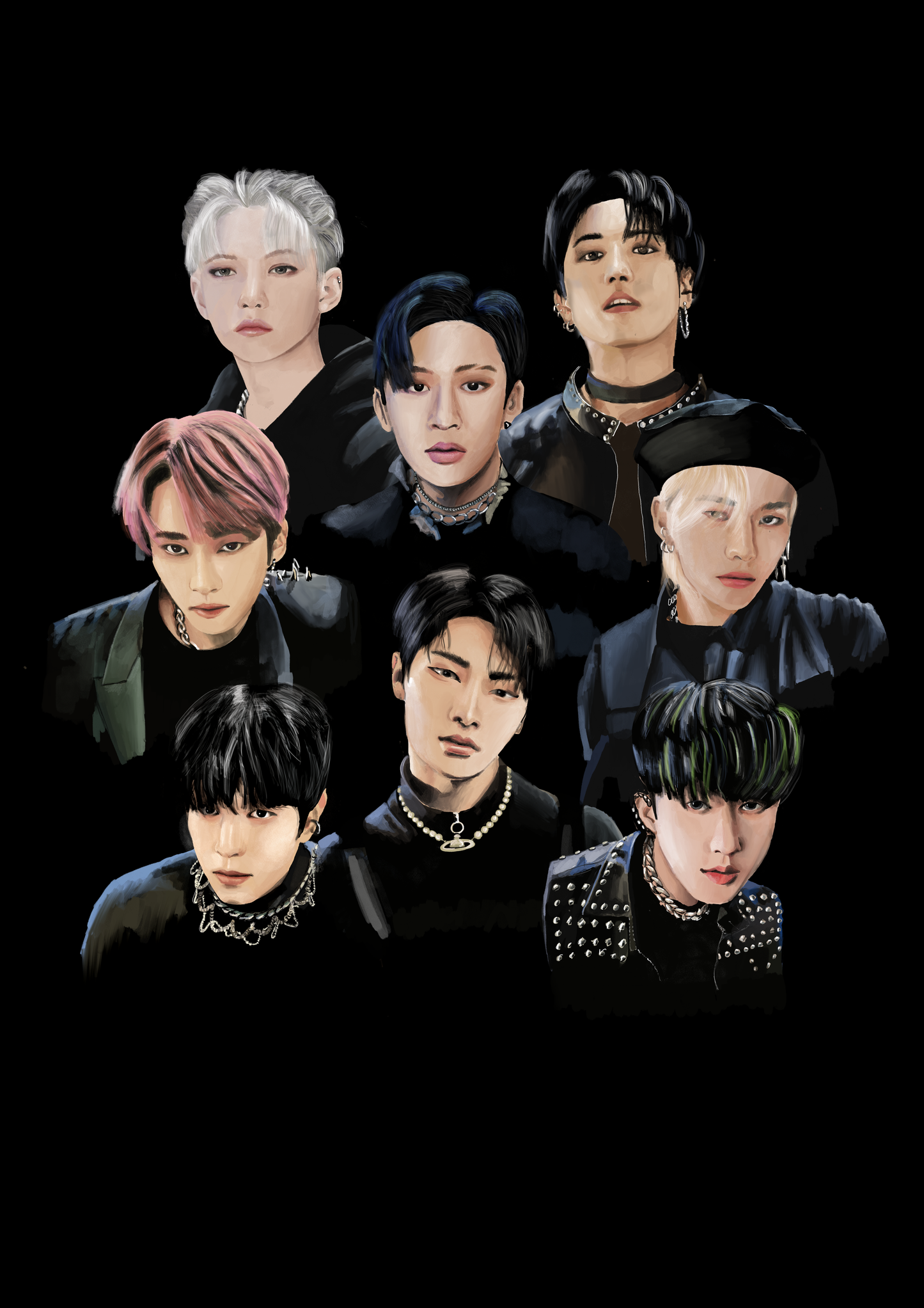 Stray Kids Print A3