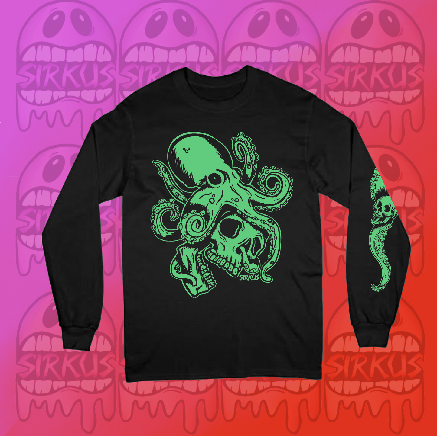 Octo Skull Long Sleeve